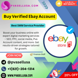Buy Verified Ebay Accounts