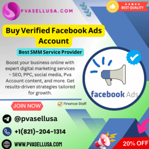 Buy Verified Facebook Ads Accounts